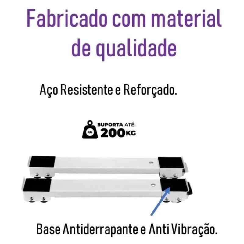 Base Móvel com Rodinhas